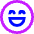 Smiley Very Happy 2 Icon from Sharp Neon Set