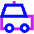 Car Taxi 1 Icon from Sharp Neon Set