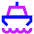 Ship Icon from Sharp Neon Set