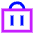 Bag Suitcase 3 Icon from Sharp Neon Set