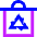 Recycle Bin Icon from Sharp Neon Set