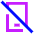Phone Off Icon from Sharp Neon Set