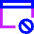 Browser Block Icon from Sharp Neon Set