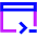 Browser Code 1 Icon from Sharp Neon Set