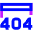 Browser Error 404 Icon from Sharp Neon Set