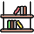 Shelf Books 1 icon - Free transparent PNG, SVG. No sign up needed.
