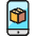 Shipment Smartphone Icon from Ultimate Colors Set