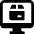Shipment Online Monitor Icon from Ultimate Bold Set