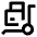 Cart Lifting Loaded Icon from Nova Line Set
