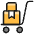 Warehouse Cart Package Ribbon Icon from Ultimate Colors - Free Set