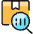 Warehouse Package Search Icon from Ultimate Colors Set