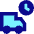 Transfer Truck Time Icon from Sharp Pop - Free Set