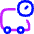 Transfer Truck Time Icon from Flex Neon - Free Set