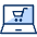 Shopping Application Laptop icon - Free transparent PNG, SVG. No sign up needed.