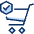 Shopping Cart Check Icon from Cyber Duotone Set