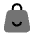 Bag Smile Icon from Solar Bold Duotone Set