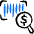 Barcode View Price Icon from Freehand Duotone - Free Set