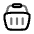 Cart 6 Icon from Solar Line Duotone Set