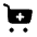 Cart Plus Icon from Solar Bold Set