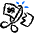 Coupon Cut Icon from Freehand Duotone - Free Set