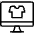 E Commerce Apparel Icon from Ultimate Light - Free Set