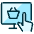 E Commerce Touch Buy Icon from Ultimate Duotone - Free Set