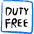Shopping Bag Duty Free Icon from Freehand Duotone - Free Set