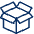 Delivery Package Open Icon from Cyber Line - Free Set