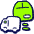 Package Deliver Icon from Stickies Duo Set