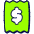 Reciept 1 Icon from Stickies Duo - Free Set