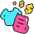 Refund Product Reciept Icon from Stickies Colors - Free Set