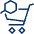 Shopping Cart Search Icon from Cyber Line - Free Set