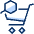 Shopping Cart Search Icon from Cyber Duotone - Free Set
