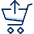 Shopping Cart Upload 2 Icon from Cyber Duotone - Free Set