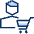Shopping Cart User 4 Icon from Cyber Duotone - Free Set