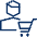 Shopping Cart User 4 Icon from Cyber Line - Free Set