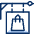 Sign Shopping Bag Icon from Cyber Duotone - Free Set