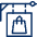 Sign Shopping Bag Icon from Cyber Line - Free Set