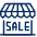 Store Sale Icon from Cyber Line - Free Set