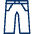 Trousers Icon from Cyber Line - Free Set