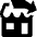 Shopping Drive Through Icon from Nova Solid Set