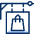 Sign Shopping Bag icon - Free transparent PNG, SVG. No sign up needed.