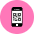 Smartphone Qrcode Icon from Kameleon Pop - Free Set