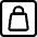 Shop Sign Bag Icon from Ultimate Regular Set