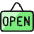 Shop Sign Open 1 icon - Free transparent PNG, SVG. No sign up needed.