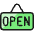 Shop Sign Open icon - Free transparent PNG, SVG. No sign up needed.