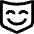 Entertainment Mask Smiley Face icon - Free transparent PNG, SVG. No sign up needed.