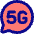 5g Chat Message Icon from Plump Pop Set
