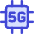 5g Chip Icon from Core Duo Set