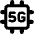 5g Chip Icon from Core Remix Set